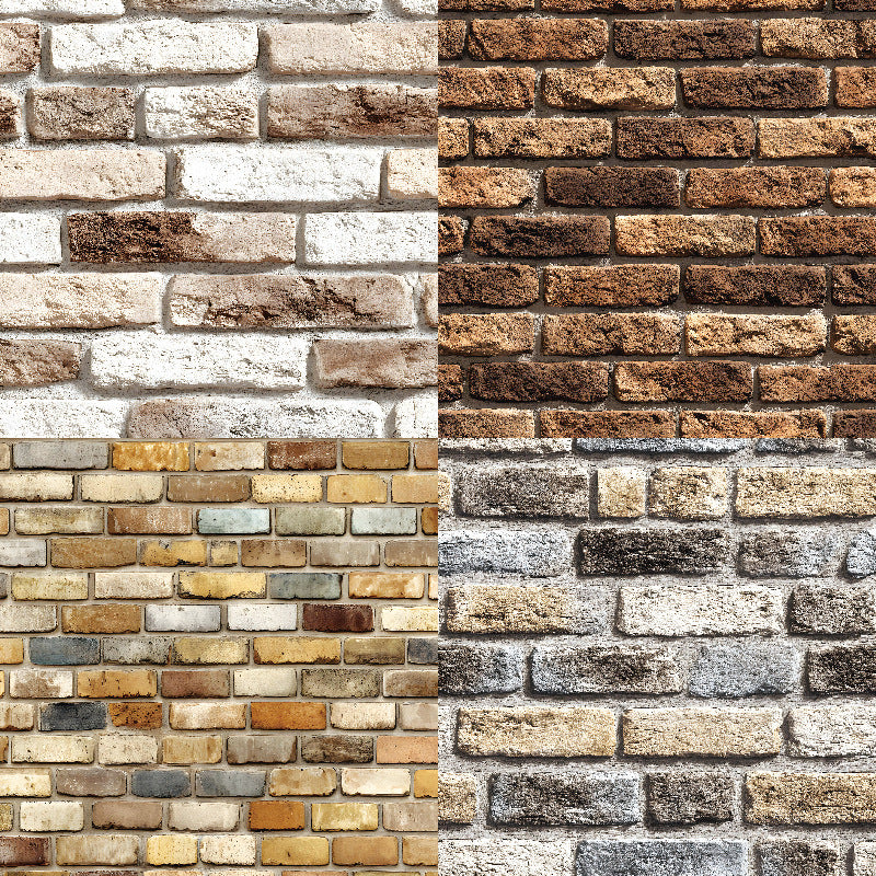 24PCS 6" Stone Wall Scrapbook Paper & Cardstock