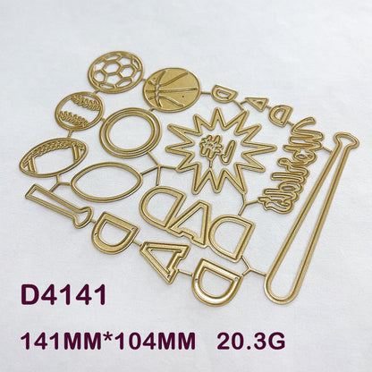 Fishing Sports Car Trip Metal Cutting Dies