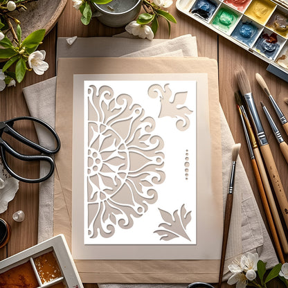 Printed Pattern DIY Painting Hollow Stencil