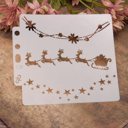 Christmas Decorative Hollow Stencil