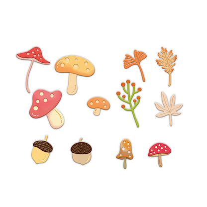 Decorative Mushrooms Metal Cutting Dies