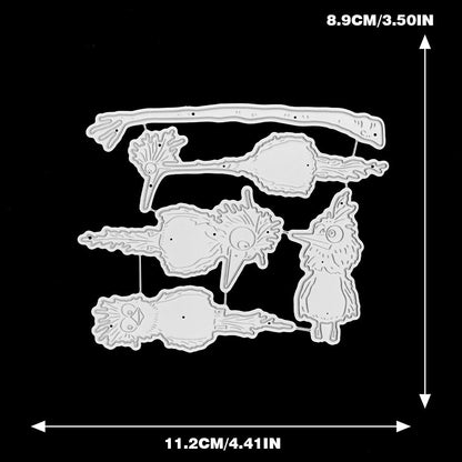Funny Birds Metal Cutting Dies