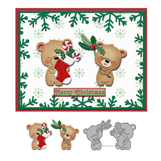 Christmas Bear Metal Cutting Dies