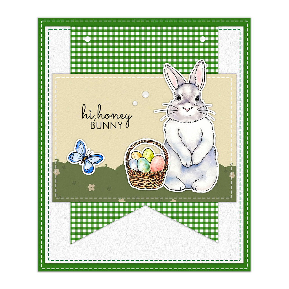 Easter Bunny Dies & Stamps Set