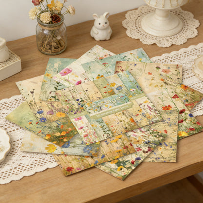 24PCS 6" Forage Scrapbook Paper & Cardstock