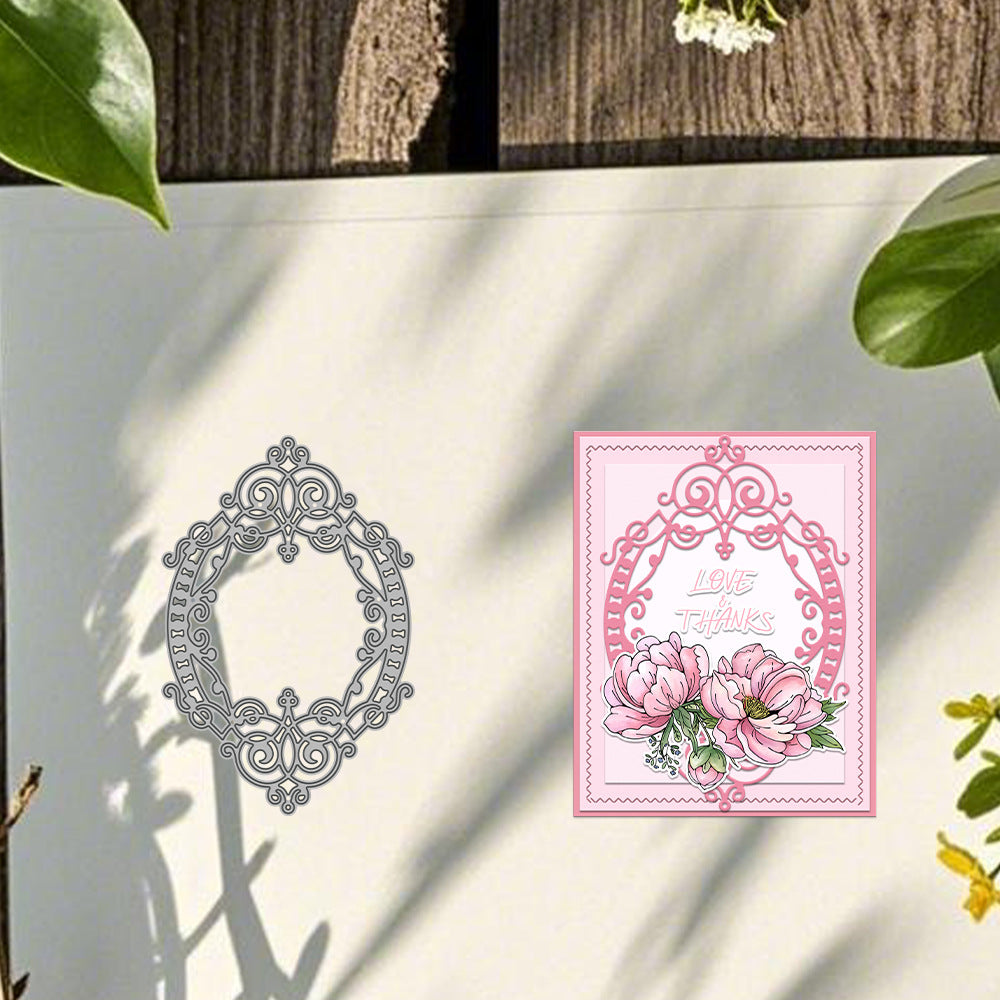 Decorative Flower Frame Metal Cutting Dies