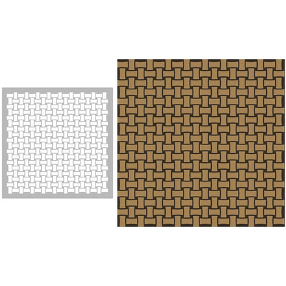 3D Cloth Background DIY Painting Hollow Stencil