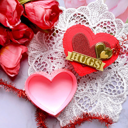 3D Love Box Metal Cutting Dies