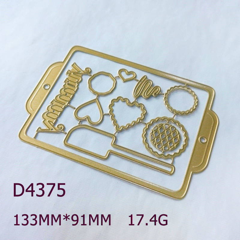 Dessert Bake Pan Metal Cutting Dies