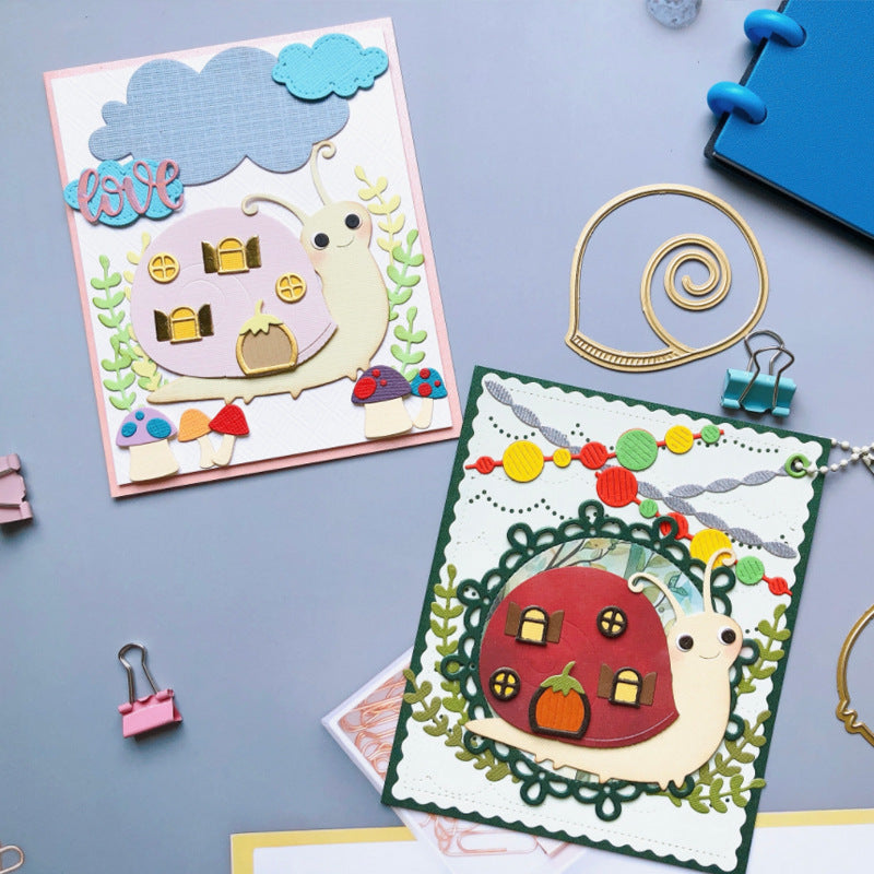 Cute Snail Metal Cutting Dies