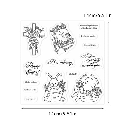 Easter Commemoration Clear Stamps
