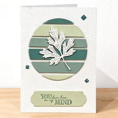 Circular Stripes and Leaf Metal Cutting Dies
