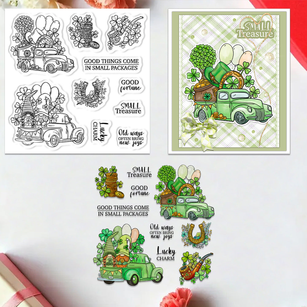 St. Patrick's Automobile Clear Stamps