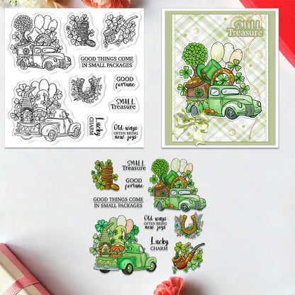 St. Patrick's Automobile Clear Stamps