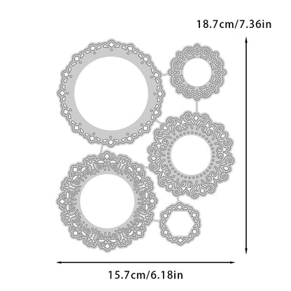 Lace Circle Set Metal Cutting Dies