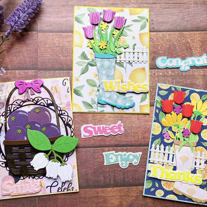 Blessing Words Metal Cutting Dies