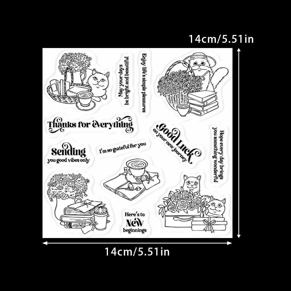 Leisure Daily Life Clear Stamps