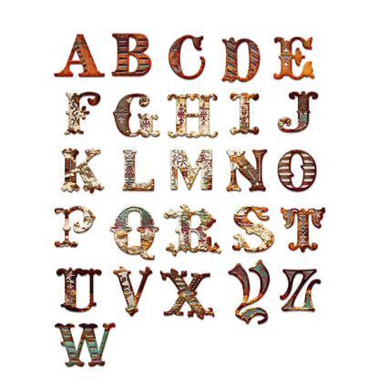 English Letters Metal Cutting Dies