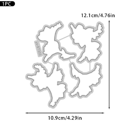 Pretty Freesia Dies & Stamps Set