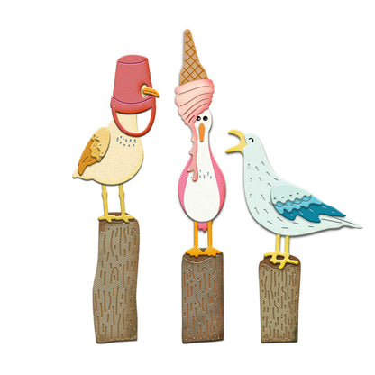 Cute Seagull Metal Cutting Dies