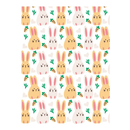 4 PCS Rabbits Pattern DIY Painting Hollow Stencil