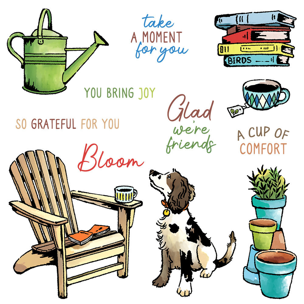 Cozy Home Dies & Stamps Set