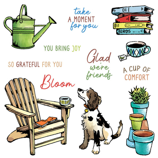 Cozy Home Dies & Stamps Set