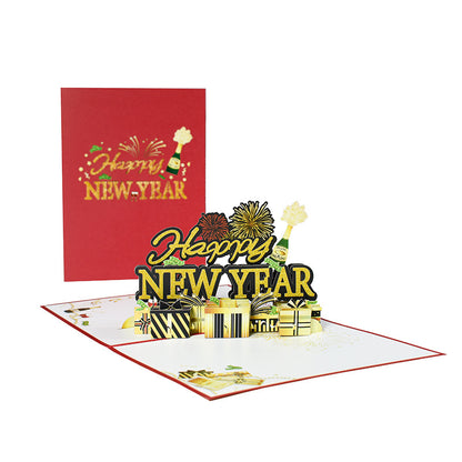 3D Creative Christmas Series Pop-Up Greeting Card