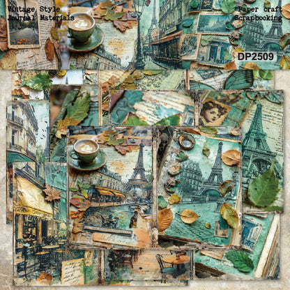 A5 Coffee Time Journal Scrapbook Paper