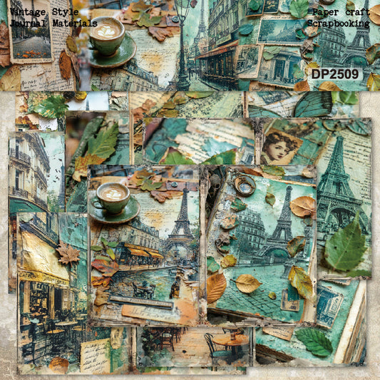 A5 Coffee Time Journal Scrapbook Paper