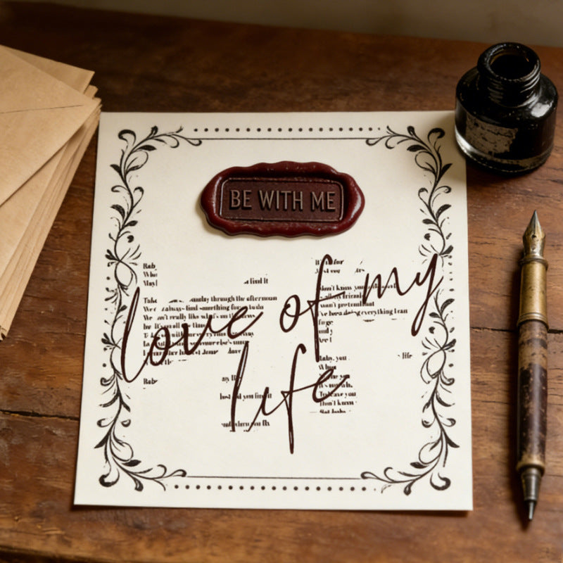 Decorative Background DIY Scrapbook Clear Stamps