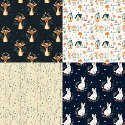 24PCS 6" Gnome Scrapbook Paper & Cardstock