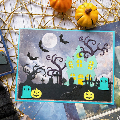 Halloween Haunted House Metal Cutting Dies