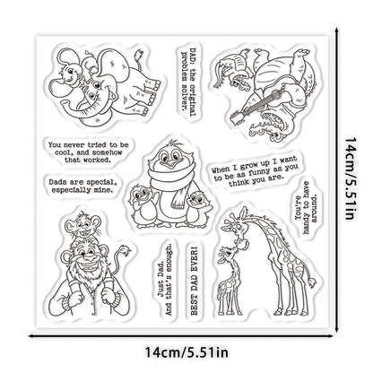 Animal Father's Day Dies & Stamps Set