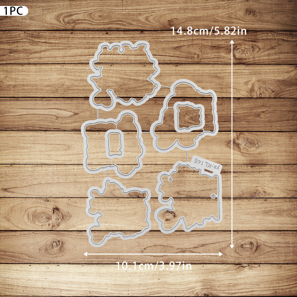 Valentine's Day Animal Couples Dies & Stamps Set