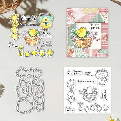Smart Chicken Dies & Stamps Set