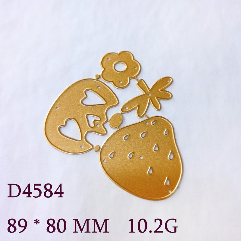 Skull Strawberry Metal Cutting Dies