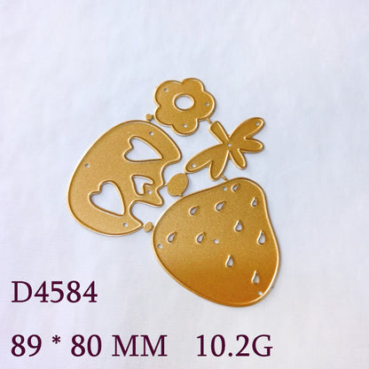 Skull Strawberry Metal Cutting Dies