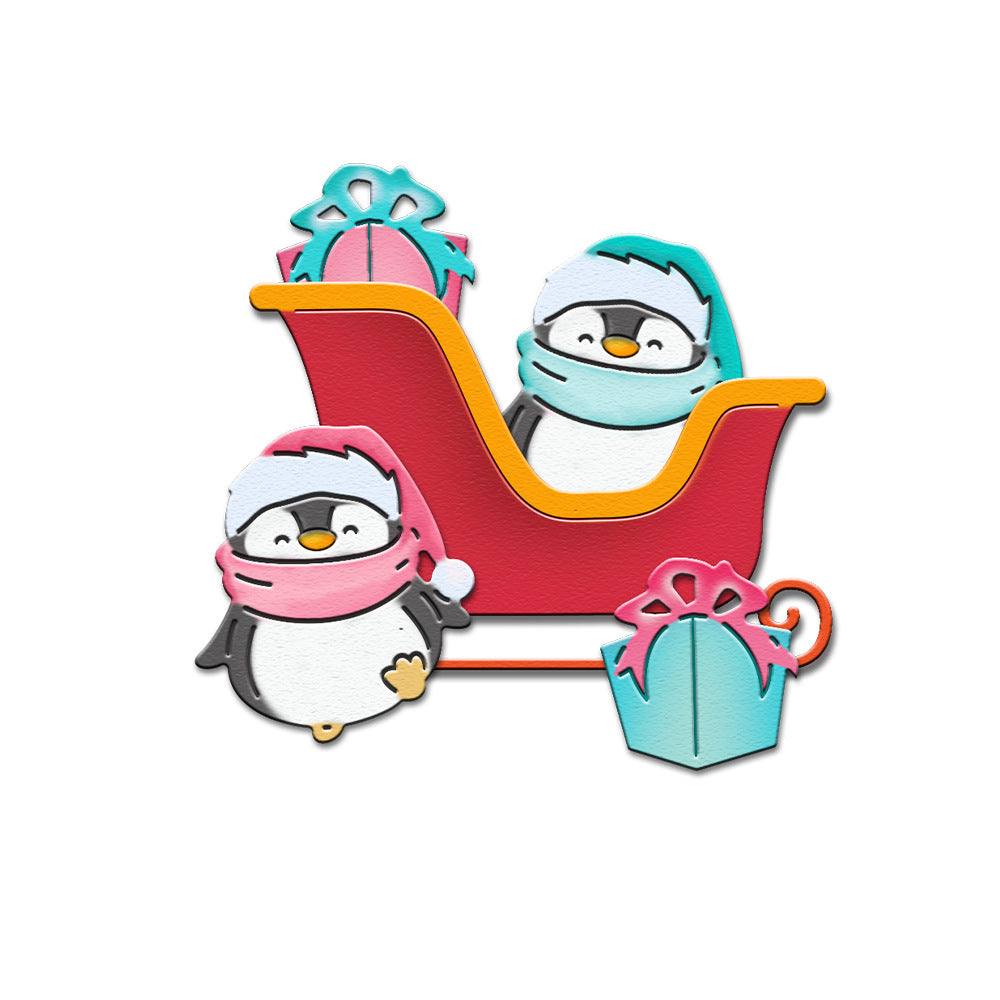 Penguin Sled Metal Cutting Dies