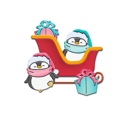 Penguin Sled Metal Cutting Dies