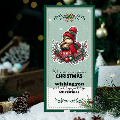 Christmas Animals Clear Stamps