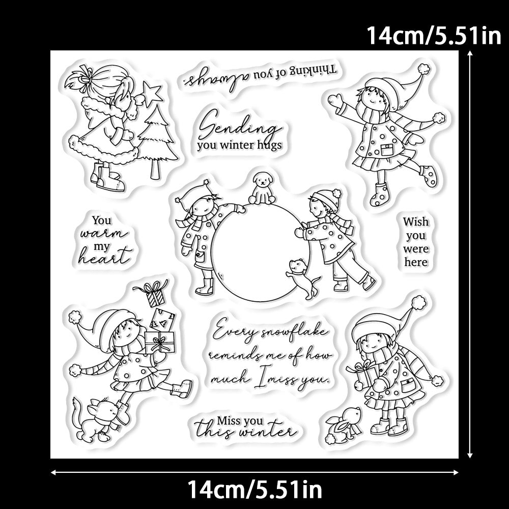 Winter Joy Dies & Stamps Set