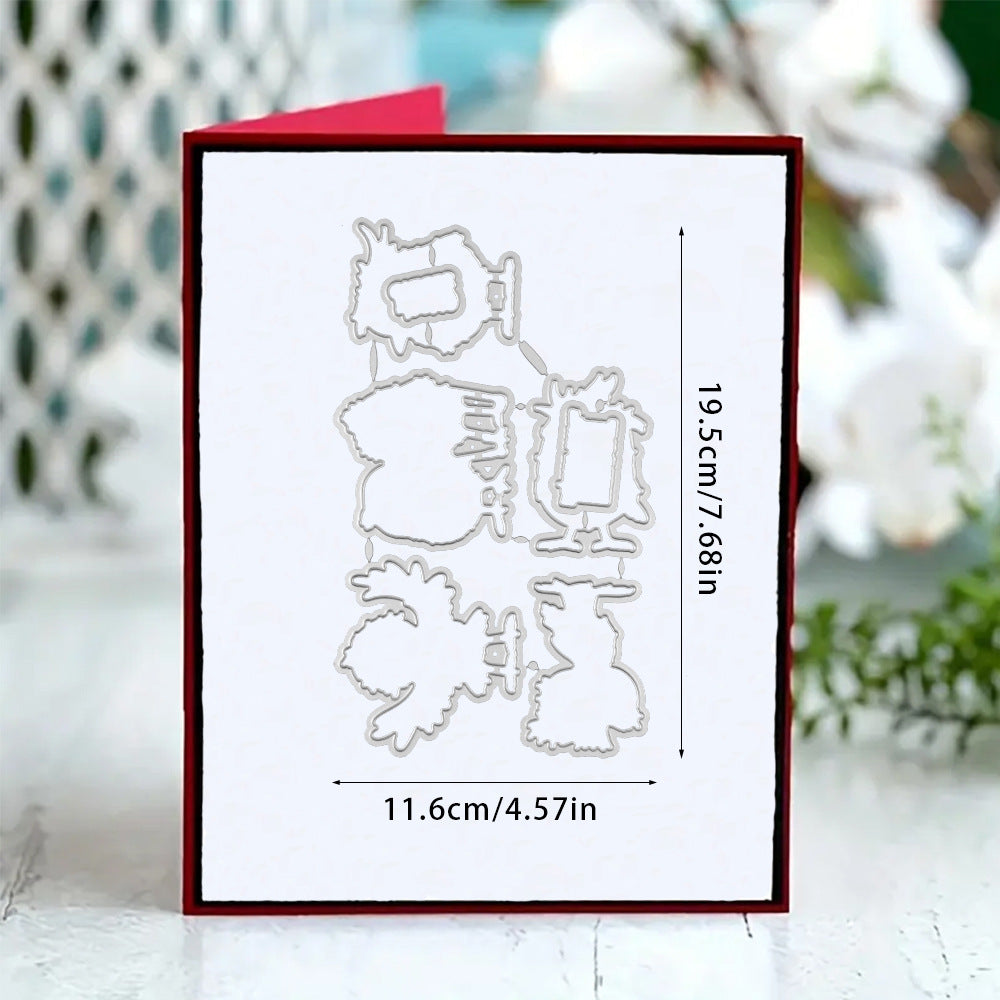 Cute Birds Dies & Stamps Set