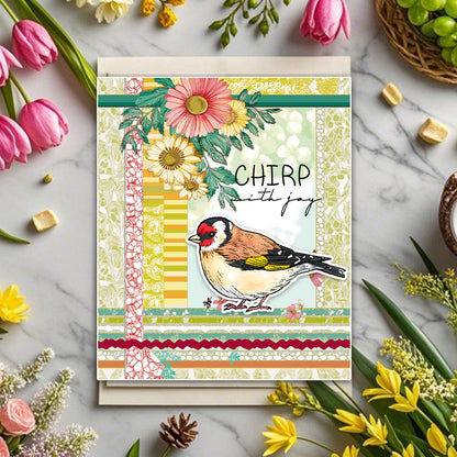 Cute Birds Dies & Stamps Set