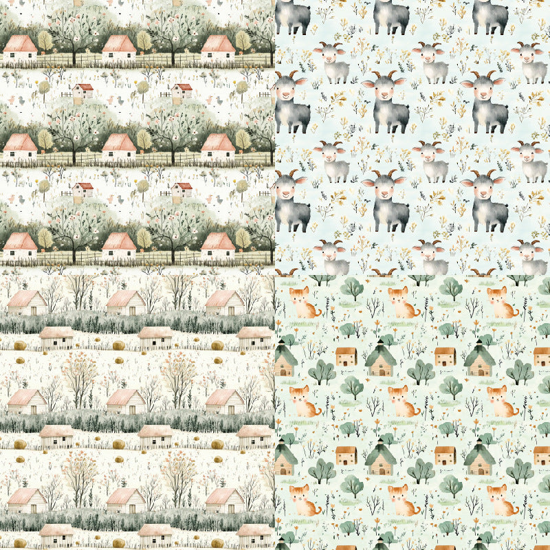 24PCS 6" Haven Scrapbook Paper & Cardstock