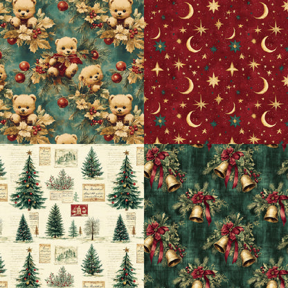 24PCS 6" Ginger Scrapbook Paper & Cardstock