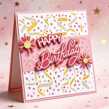 DIY 3D Daisies Metal Cutting Dies