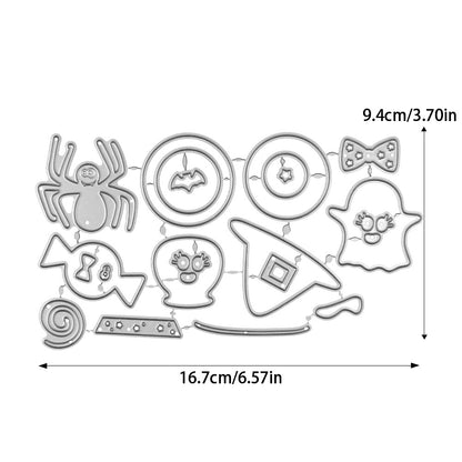 Halloween Elements Metal Cutting Dies