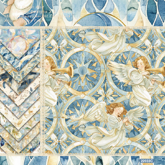 24PCS 6" Little Angel Scrapbook Paper & Cardstock