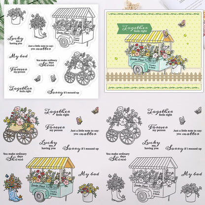 Beautiful Floats Clear Stamps